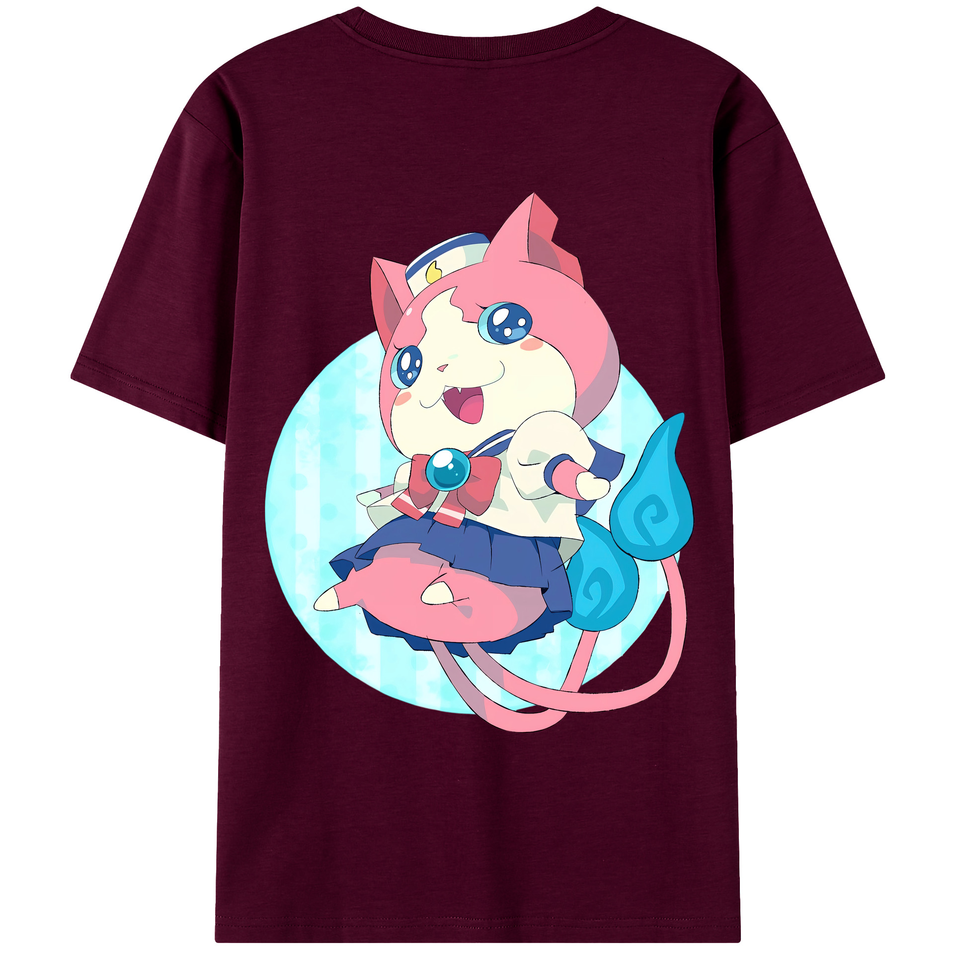 （画像用） 妖怪ウォッチ Yo-kai Watch レディース半袖Tシャツ(バックプリント)